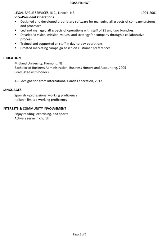 วิธีเขียน resume ภาษาอังกฤษ